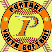 Portage Youth Softball Logo